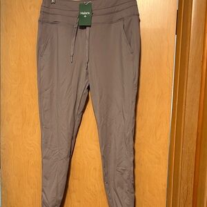 HALARA Taupe Joggers L
